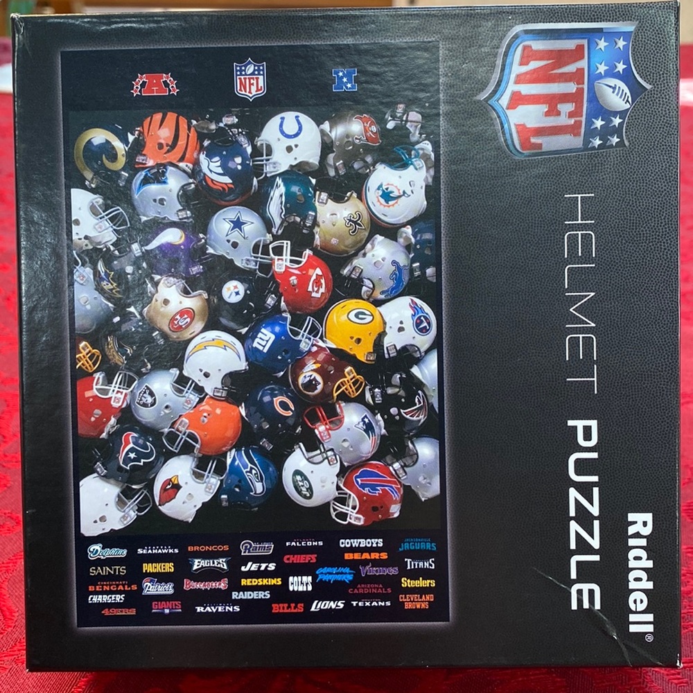 NFL Helmet puzzle